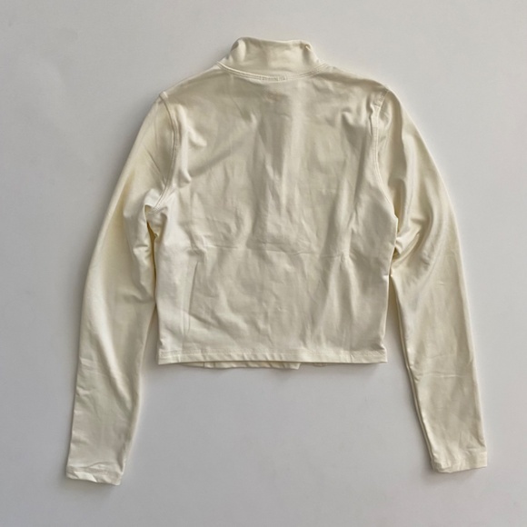 PINK Victoria's Secret Active Pullover Fleece Lined 1/4 Zip Top Nwt Small S - Picture 3 of 3